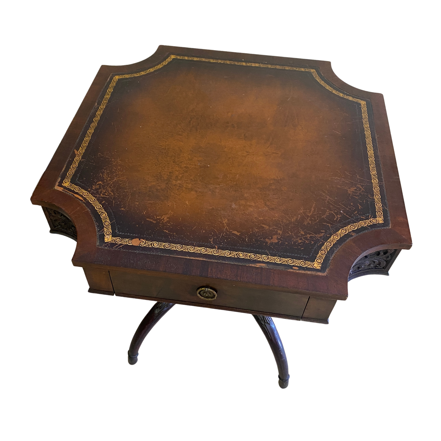 Antique Napoleonic Style Pedestal Table