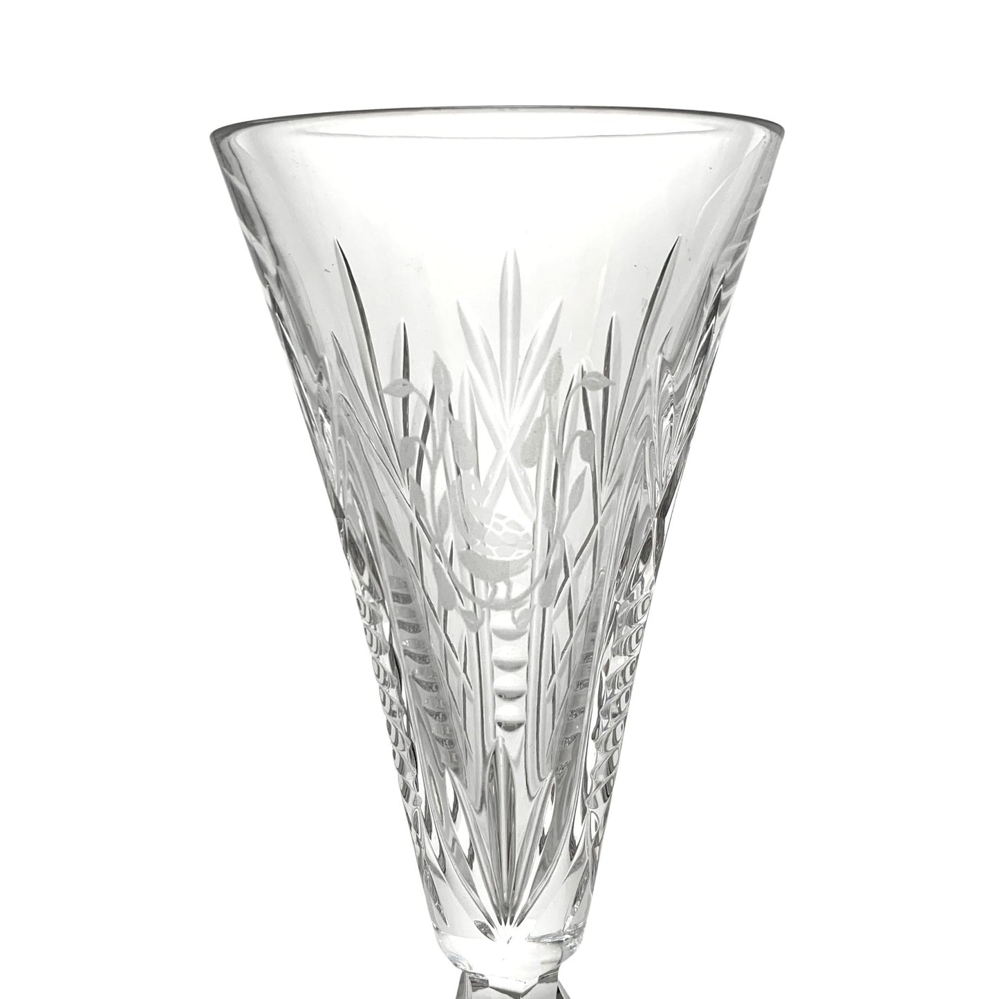 Waterford Crystal 12 Days of Christmas #1 Partridge in a Pear Tree Champagne