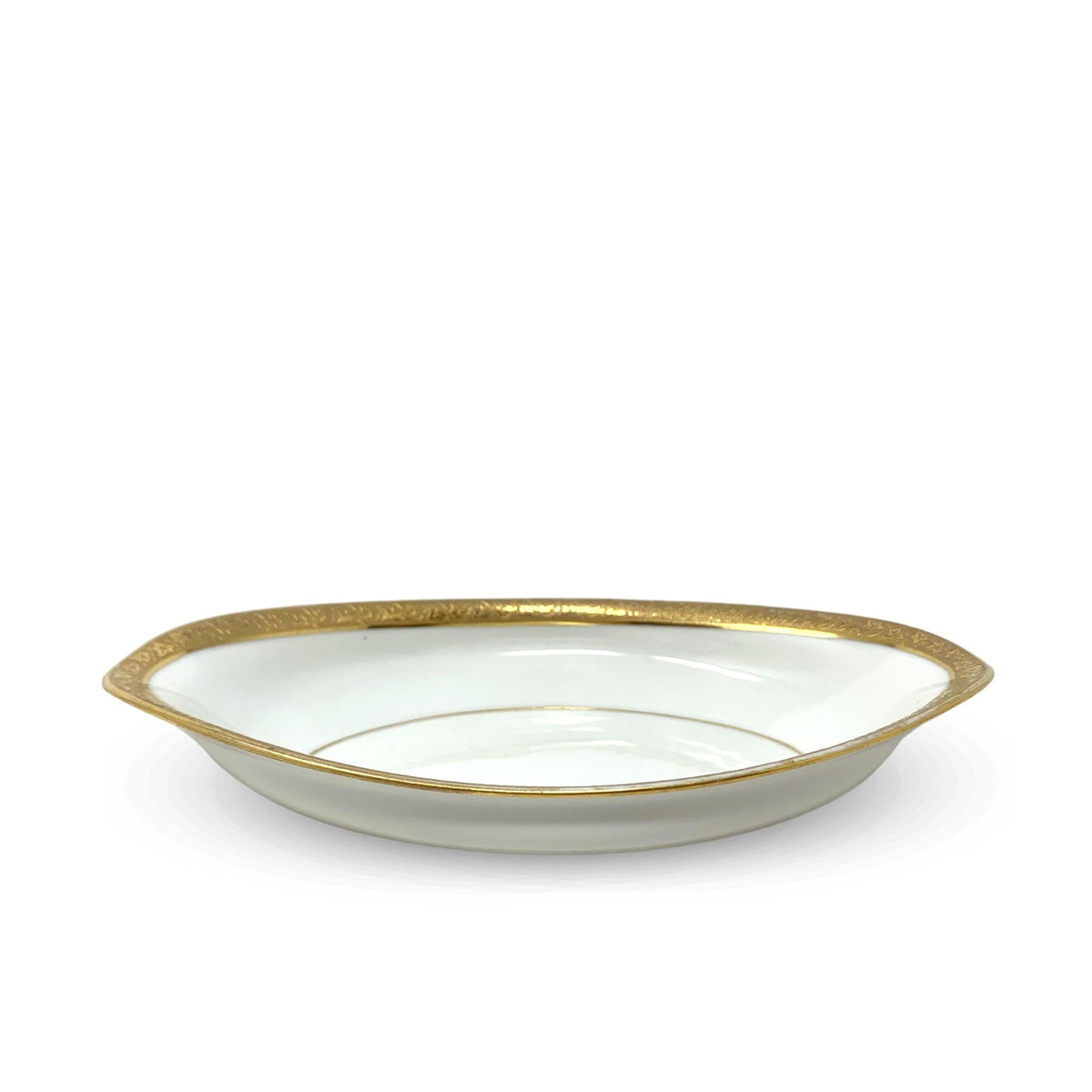 Antique A. Lanternier Limoges Porcelain 8" Asparagus Dish