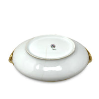 Antique A. Lanternier Limoges Porcelain Pair of Covered Vegetable Dishes