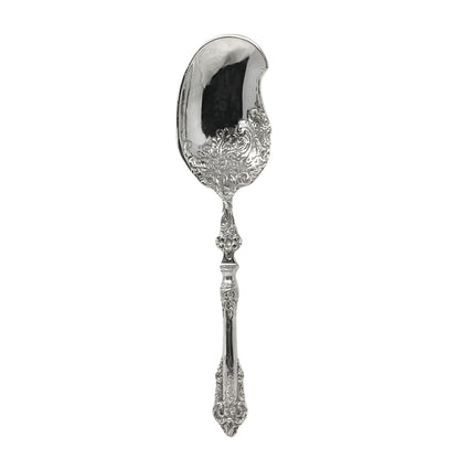 Wallace Grande Baroque Sterling Large Solid Scallop Serving Spoon