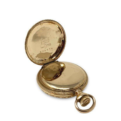 Elgin 1899 Gold Filled Model 1 0s 7j Pocket Watch