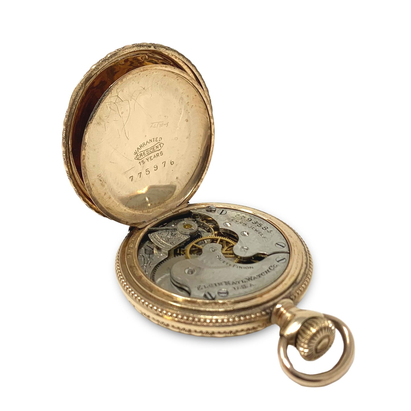 Elgin 1899 Gold Filled Model 1 0s 7j Pocket Watch