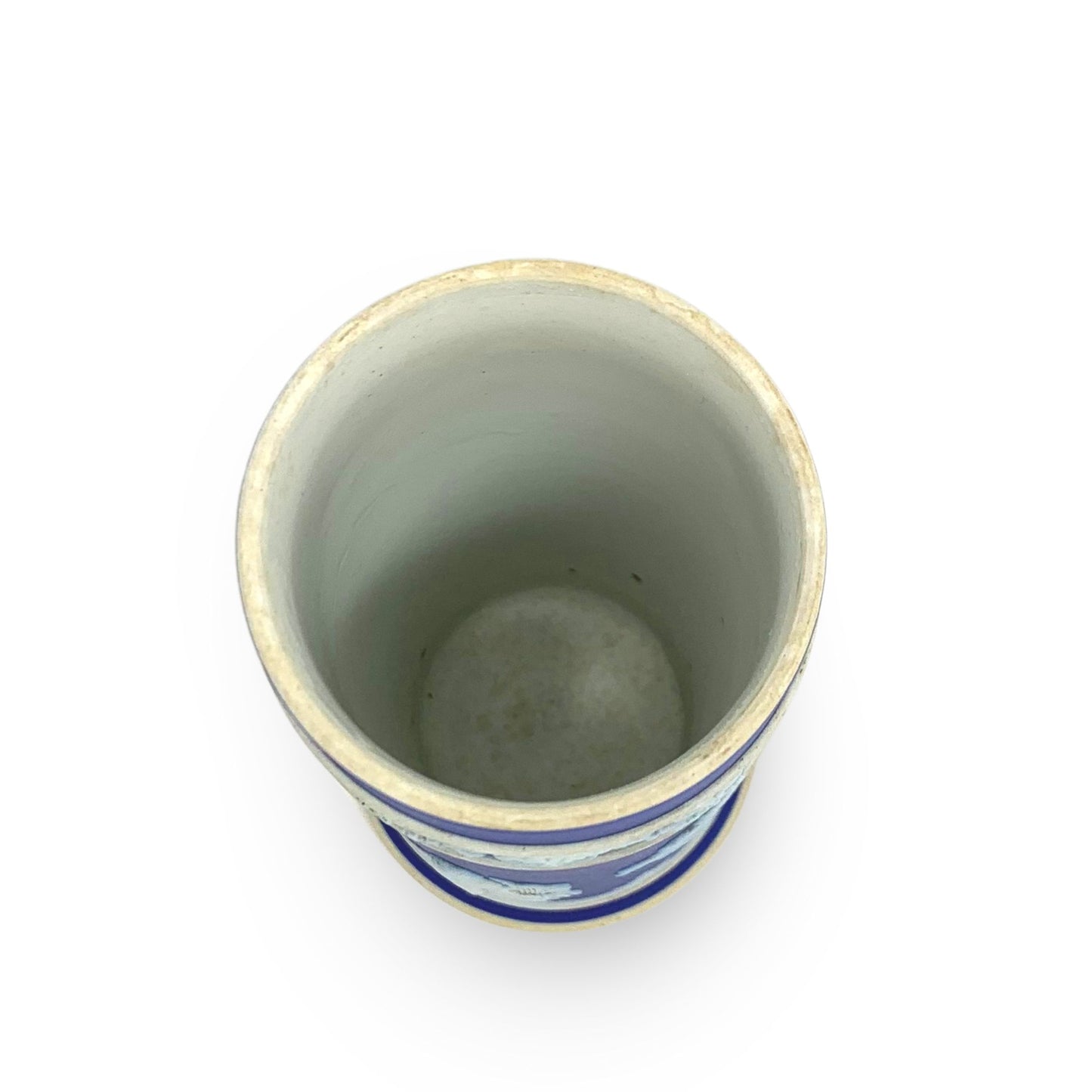 Wedgwood Dark Blue Jasperware Spill Vase