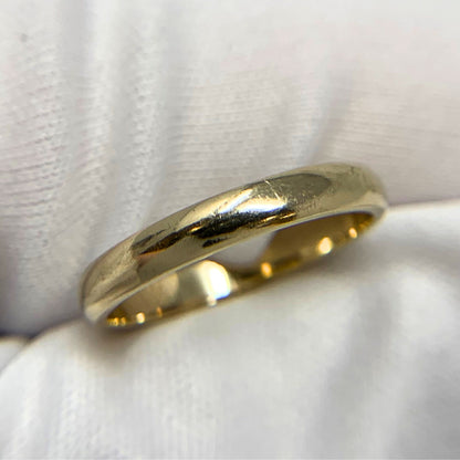 14K Gold 2.9mm Ladies Wedding Band - Size 5.75