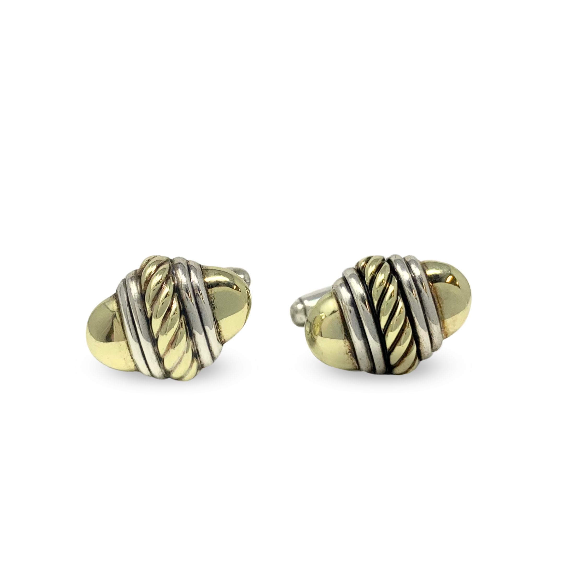 David Yurman 14 K 925 hotsell Cufflinks