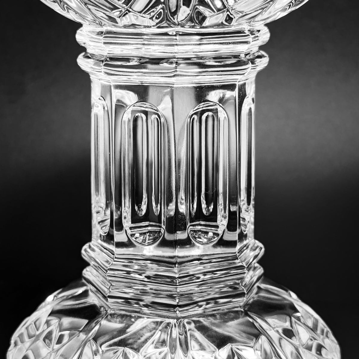 Waterford Crystal "Bethany" Pair of 5" Pillar Candle Holders