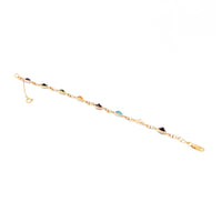 Van Dell 14K Gold & Semi-Precious Stone 8" Bracelet