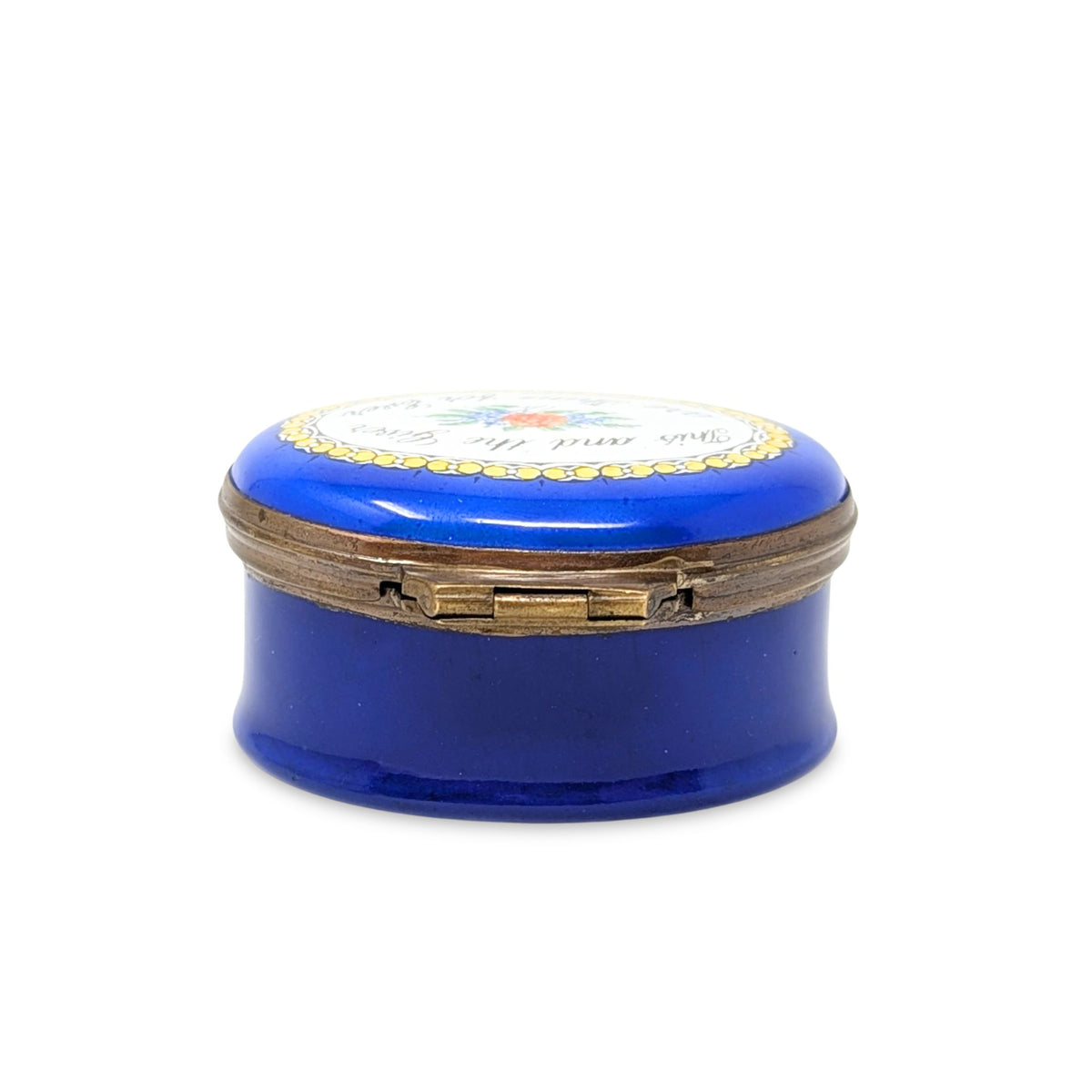 Crummles England Enameled Trinket/Gift Box