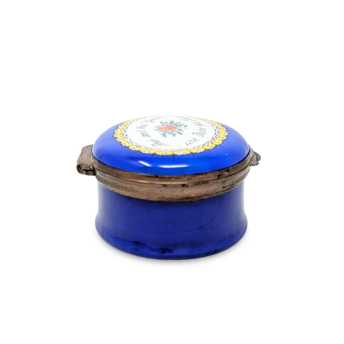 Crummles England Enameled Trinket/Gift Box