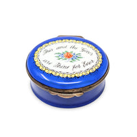 Crummles England Enameled Trinket/Gift Box