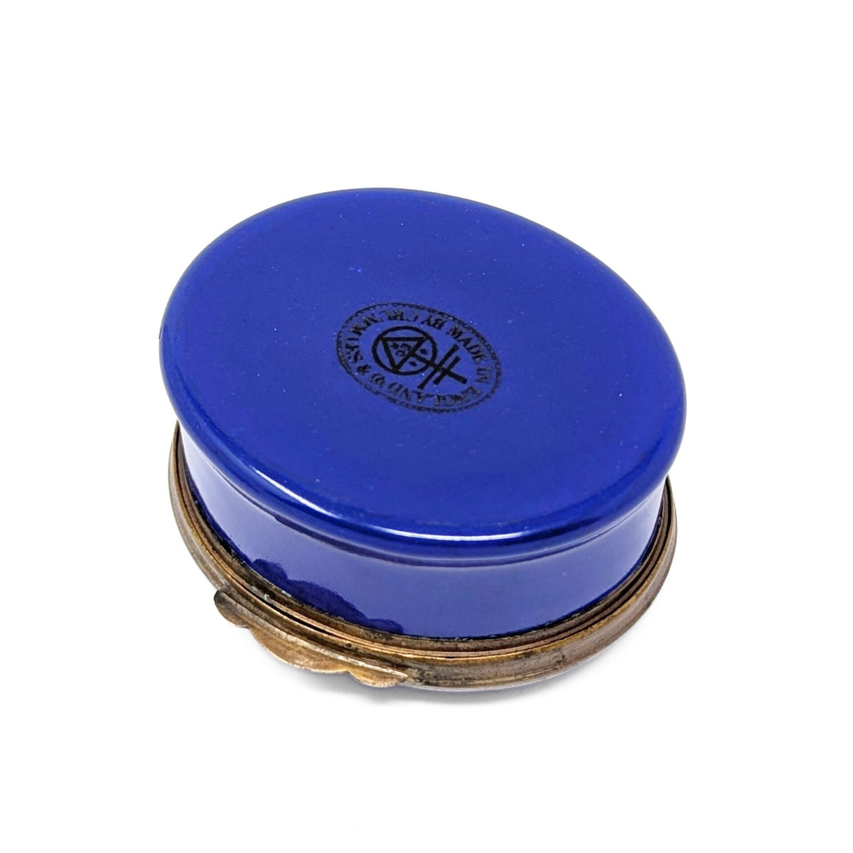 Crummles England Enameled Trinket/Gift Box