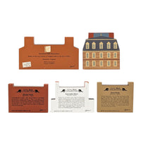 1990's The Cat's Meow Village 5pc Historic Virginia Set