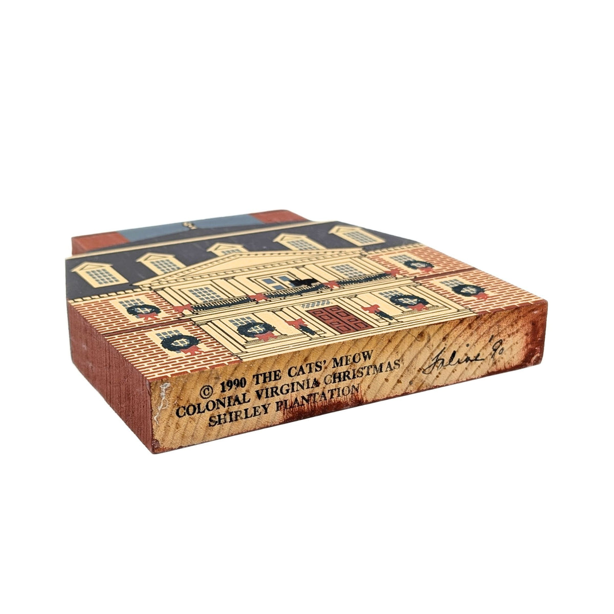 1990's The Cat's Meow Village 5pc Historic Virginia Set