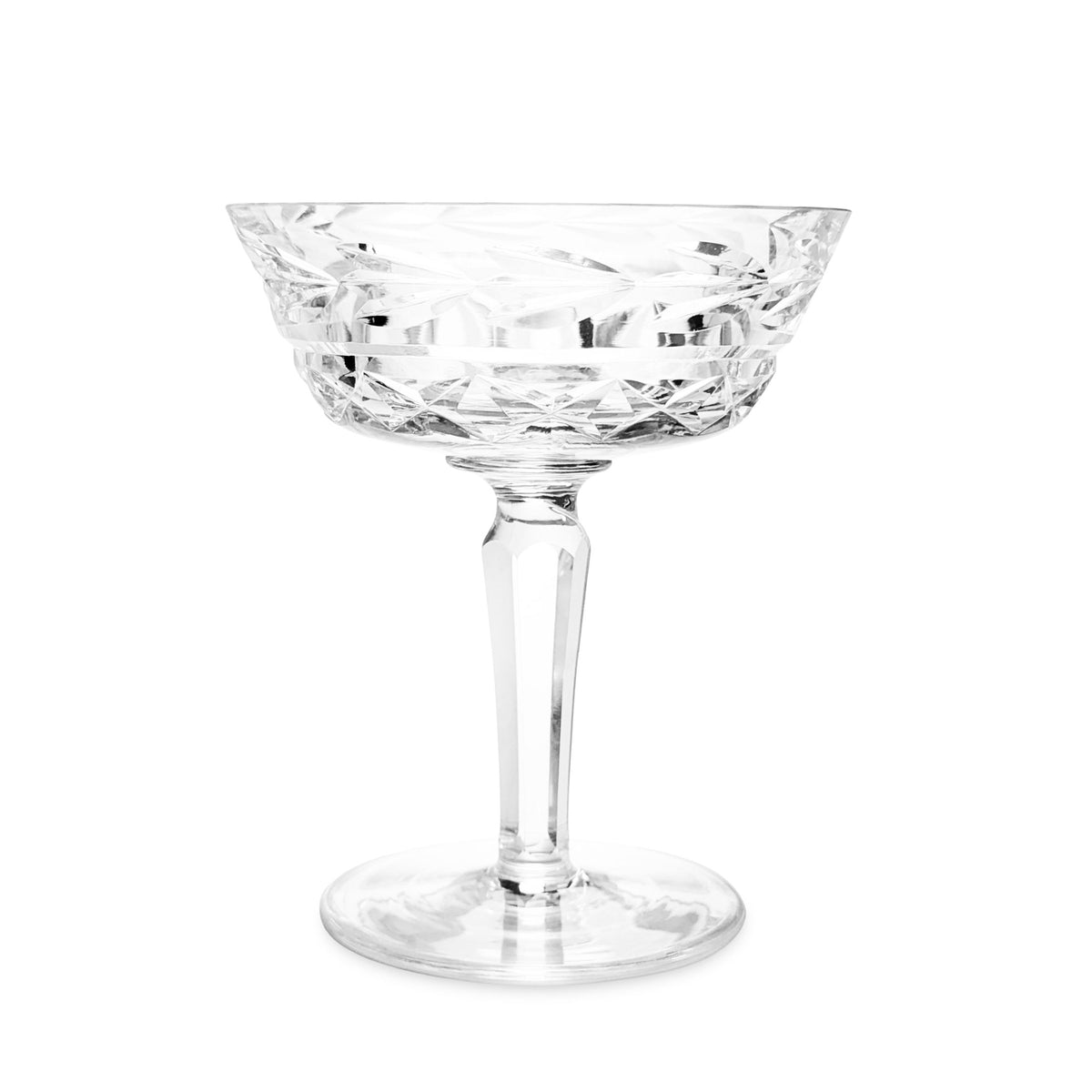 Waterford "Glandore" Crystal Champagne/ Tall Sherbet
