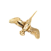 13K Gold Pelican Pendant