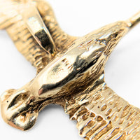 13K Gold Pelican Pendant