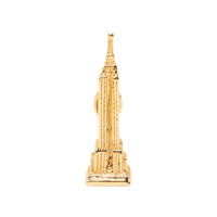 Vintage 14K Gold Empire State Building Charm/Pendant