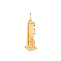 Vintage 14K Gold Empire State Building Charm/Pendant