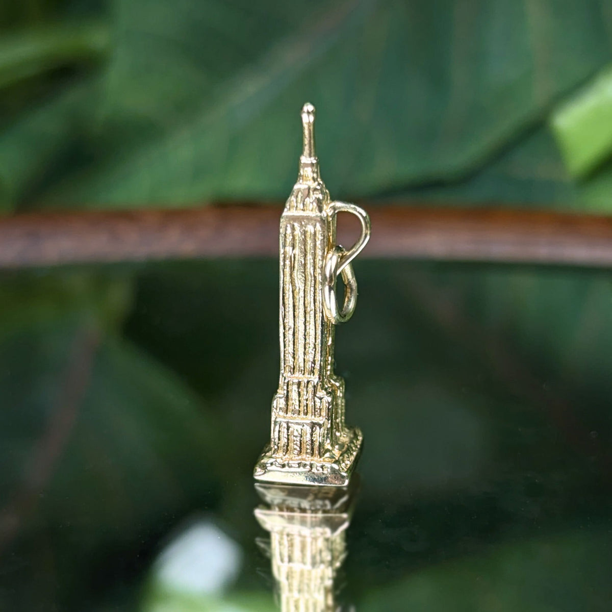 Vintage 14K Gold Empire State Building Charm/Pendant