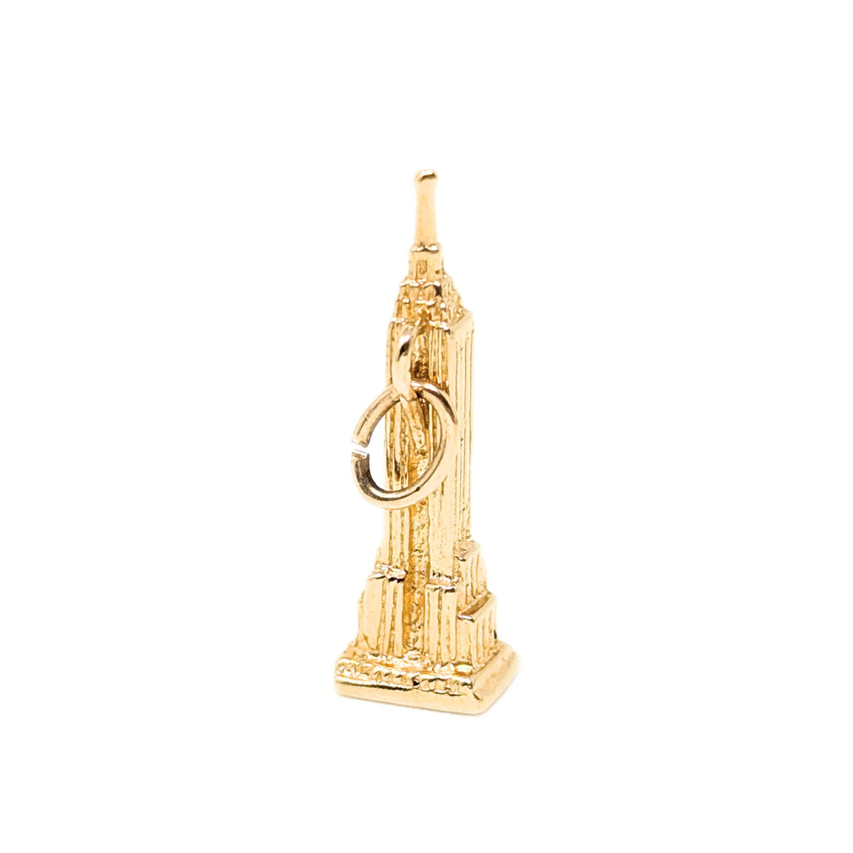 Vintage 14K Gold Empire State Building Charm/Pendant
