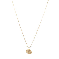 Michael Anthony 14K Gold 22” Clam Shell Pendant Necklace