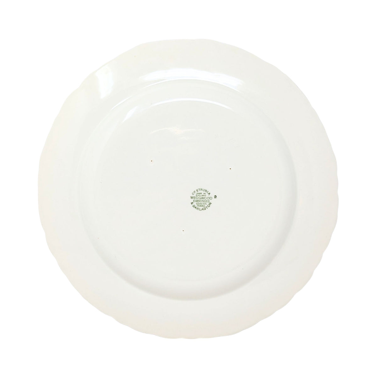 Wedgwood "Lavender on Cream" Shell Edge Dinner Plates (Set of 5)