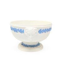 Wedgwood "Lavender on Cream" Rams Head Footed Bowl