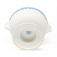 Wedgwood "Lavender on Cream" Rams Head Footed Bowl