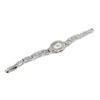 Eon #1962 Sterling, Stainless Steel, & Mother of Pearl Quartz Swiss Watch