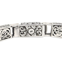 Eon #1962 Sterling, Stainless Steel, & Mother of Pearl Quartz Swiss Watch