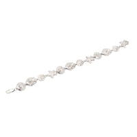 Sterling Silver Diamond Cut Sea-Life Bracelet
