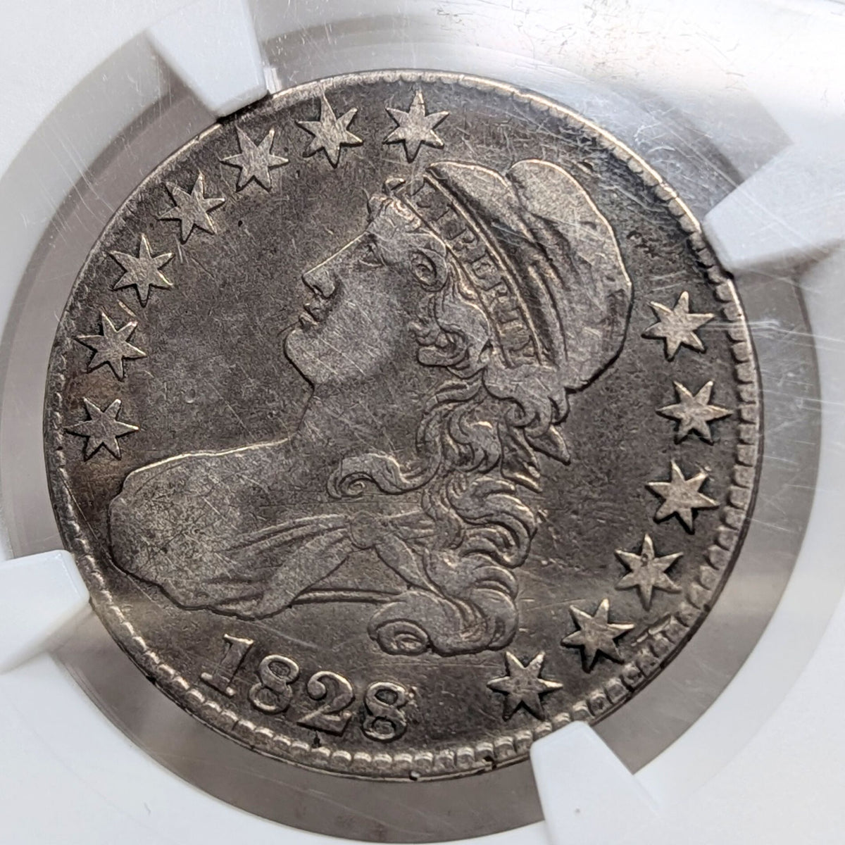 1828 NGC VF20 Bust Half Dollar