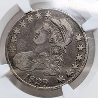1828 NGC VF20 Bust Half Dollar