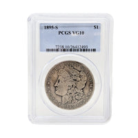 1895-S PCGS VG10 Morgan Silver Dollar