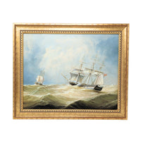 Henry Redmore Maritime Reproduction Oil on Board