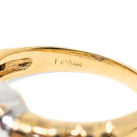 Le Vian 17K Gold 1ct Trillion Tanzanite & Diamond Ring - Size 7