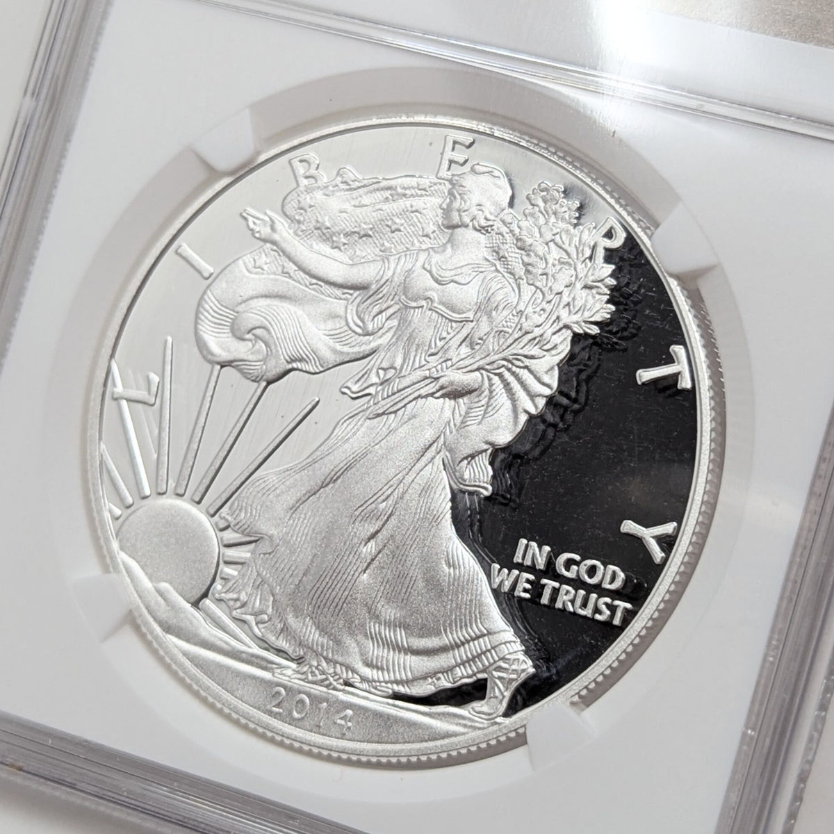 2014-W NGC PF70 Ultra Cameo Silver Eagle Dollar