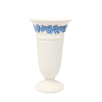 Wedgwood "Lavender on Cream" 8" Trumpet Vase