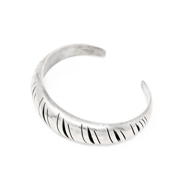 Taxco Sterling Silver 6.25" Cuff Bracelet, TM-159