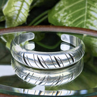 Taxco Sterling Silver 6.25" Cuff Bracelet, TM-159