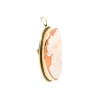 18K Gold Cameo Pin/Pendant
