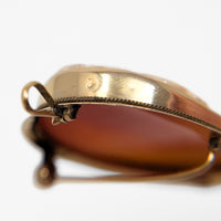 18K Gold Cameo Pin/Pendant