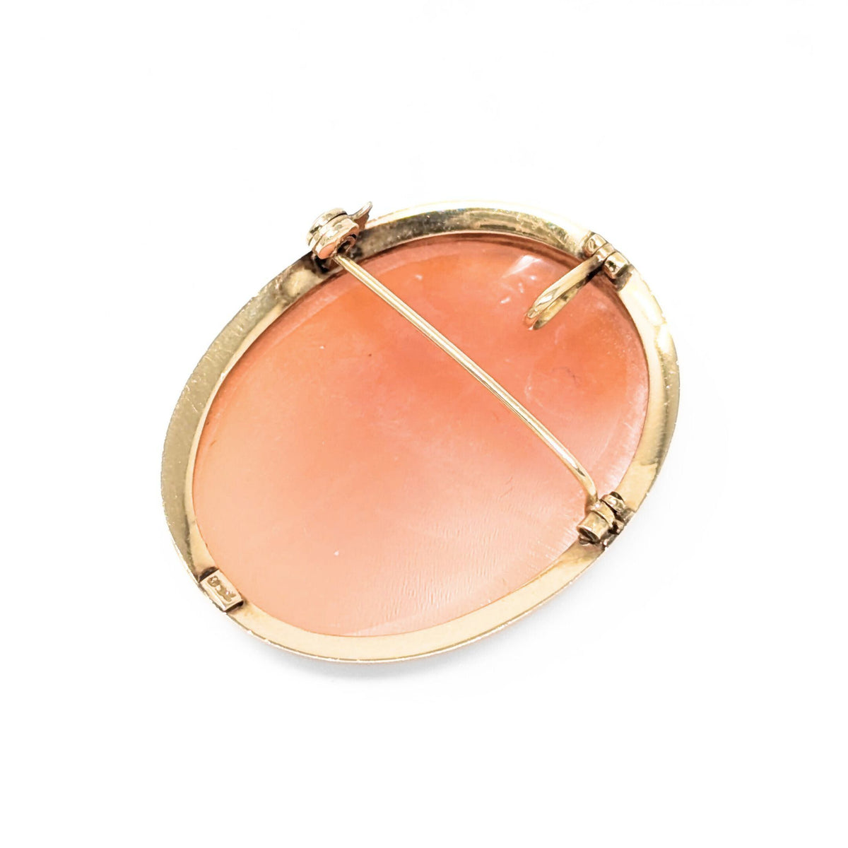 18K Gold Cameo Pin/Pendant