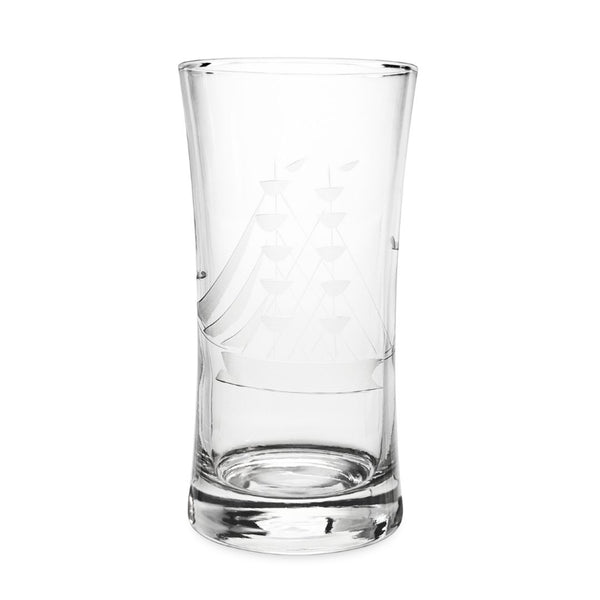Javit Badash "Clipper Collection" Vintage Crystal Highball Glasses (Set of 8)