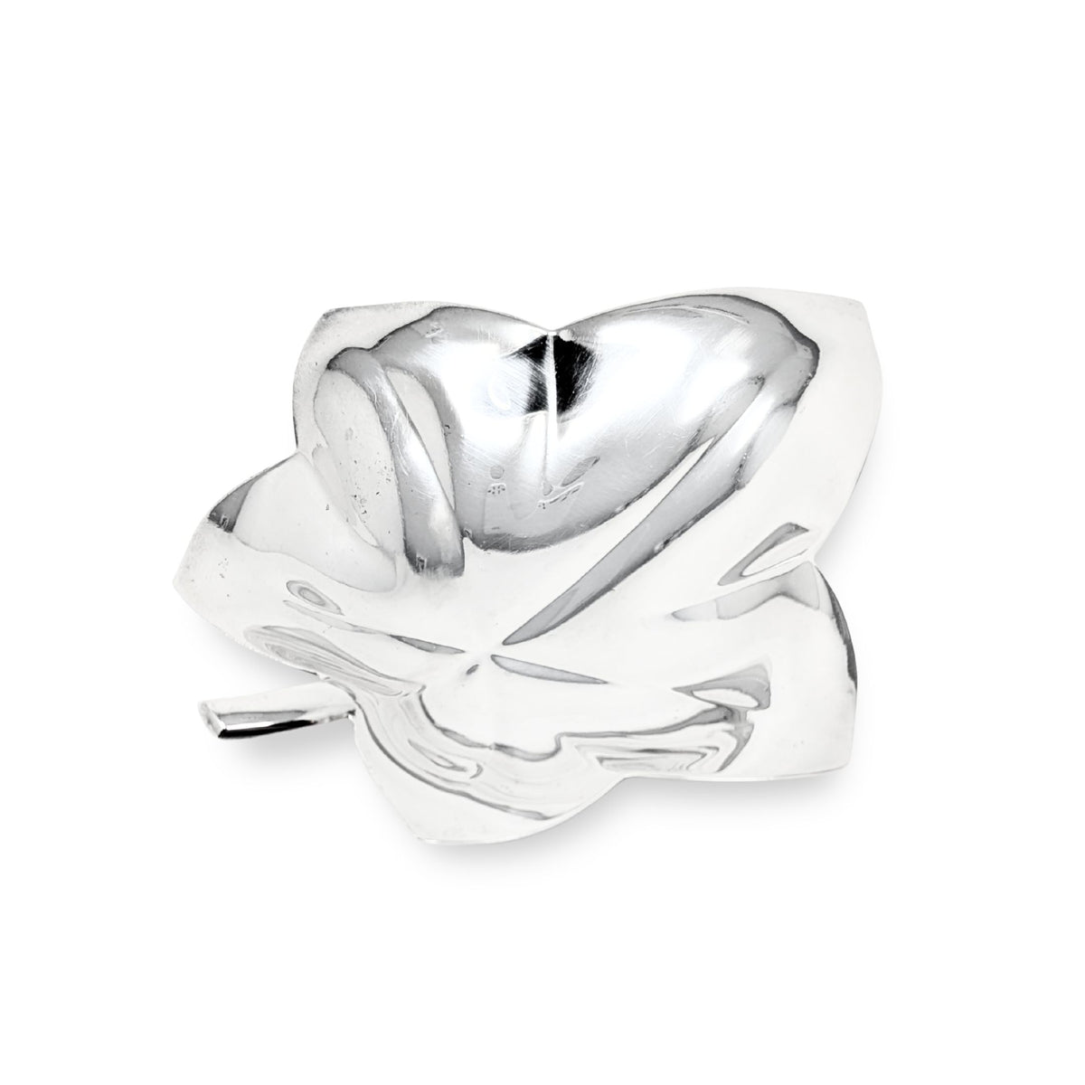 Tiffany & Co. Sterling Silver Maple Leaf Nut Dish