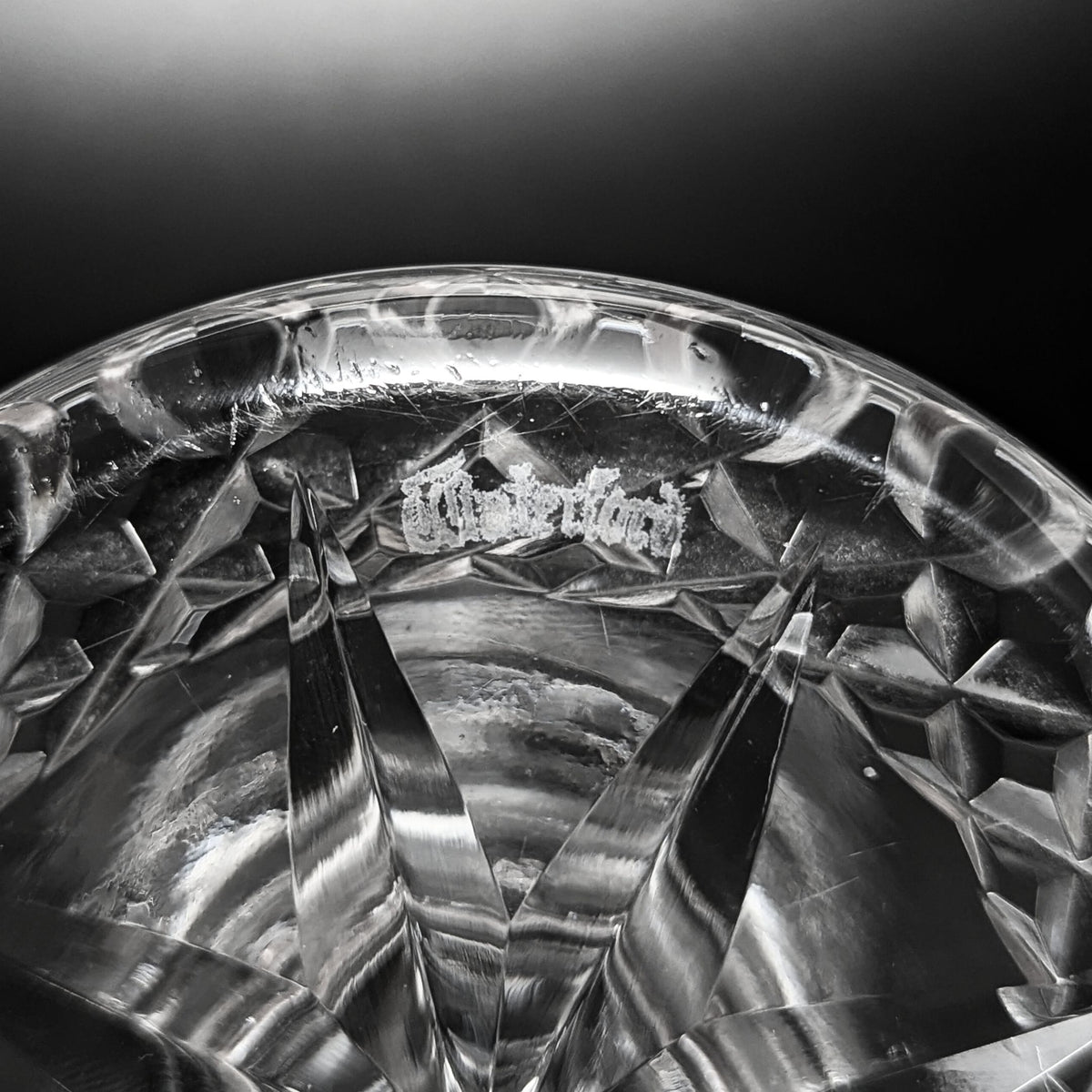 Waterford "Glandore" Pair of 3" Single Light Crystal Candlesticks