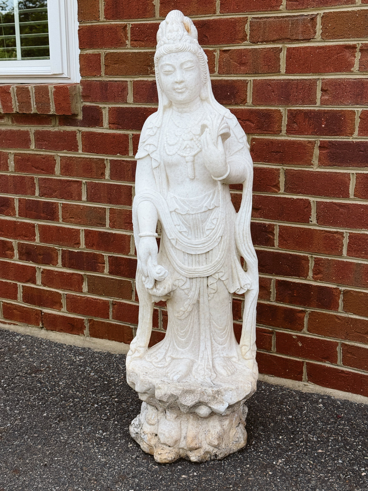 Guan Yin 42” Chinese Marble Statue