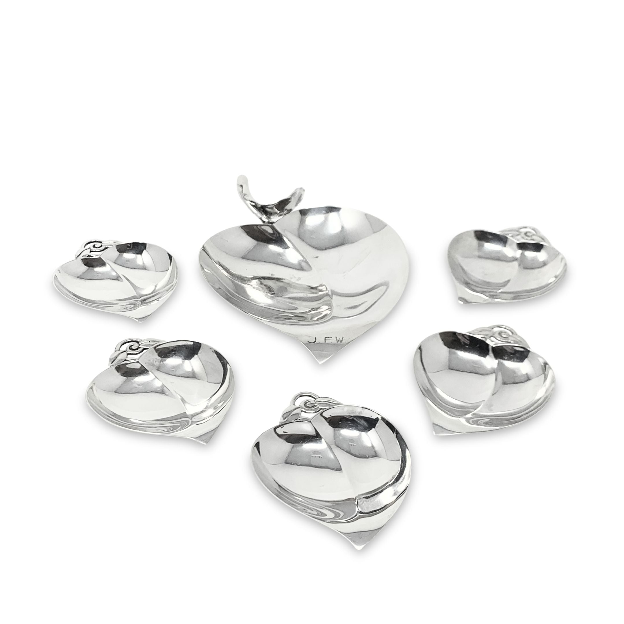 Sterling silver 2024 jewelry dishes