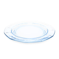 Fostoria "Fairfax" Azure Blue Salad Plates (12)